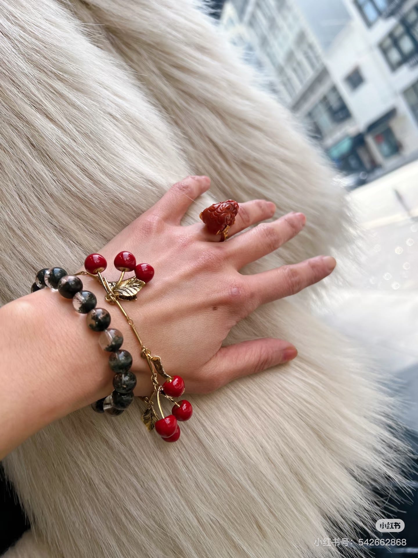 Geometric Emblem Bracelet in Gold-Tone – Design 004 front product view