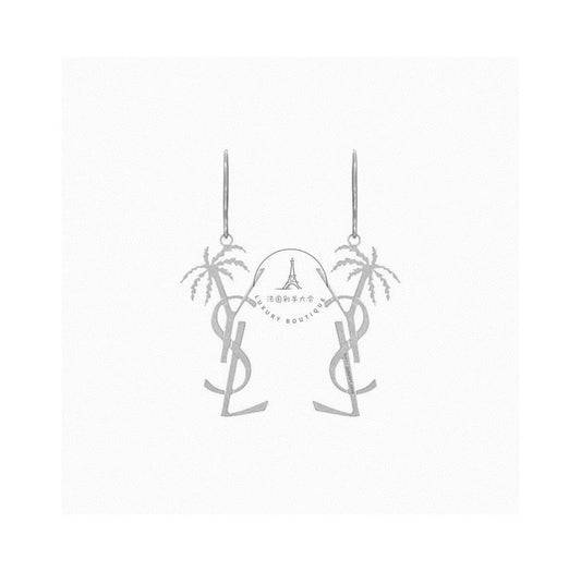 Geometric Emblem Statement Earrings in Gold-Tone – Design 002 main product view