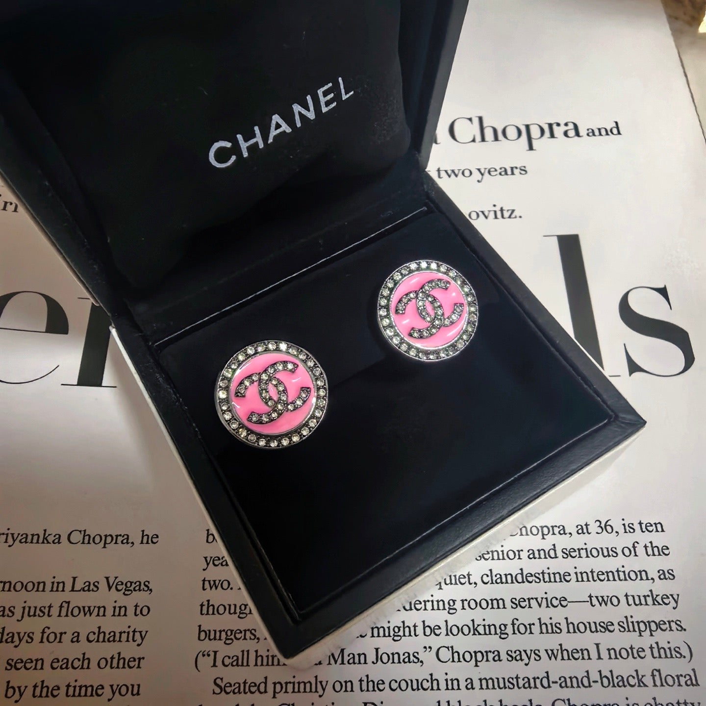 Signature Emblem Stud Earrings in Polished Metal-Tone – Design 108 styled product view