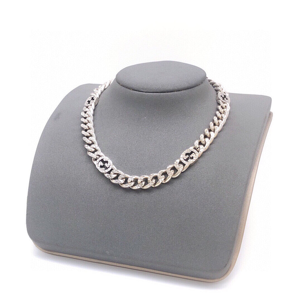 Geometric Emblem Bracelet in Silver-Tone – Design 005 main product view