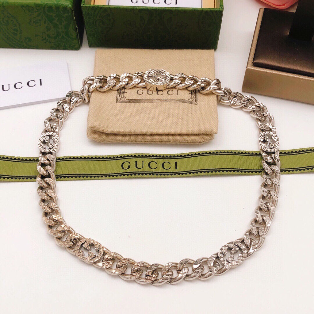Geometric Emblem Bracelet in Silver-Tone – Design 005 styled product view