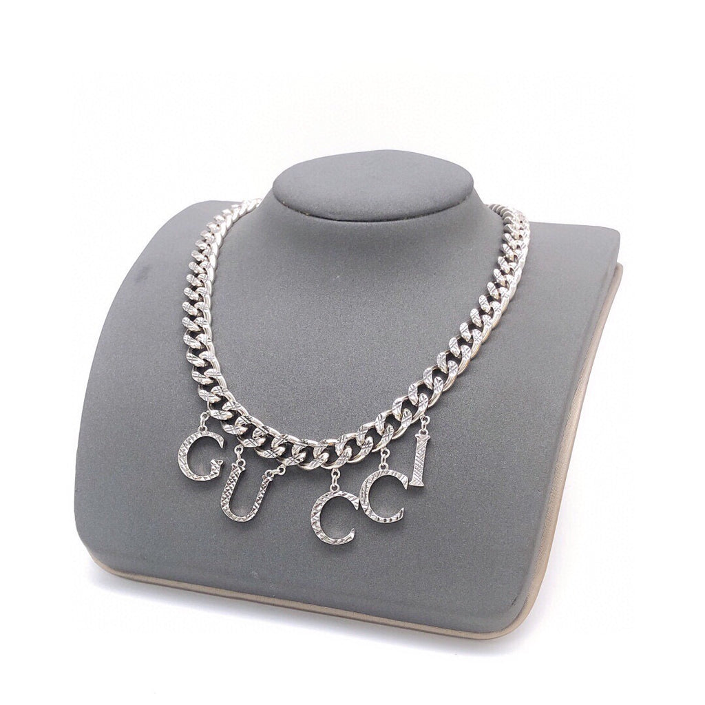 Geometric Emblem Bracelet in Silver-Tone – Design 004 front product view