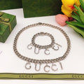 Geometric Emblem Bracelet in Silver-Tone – Design 004 main product view