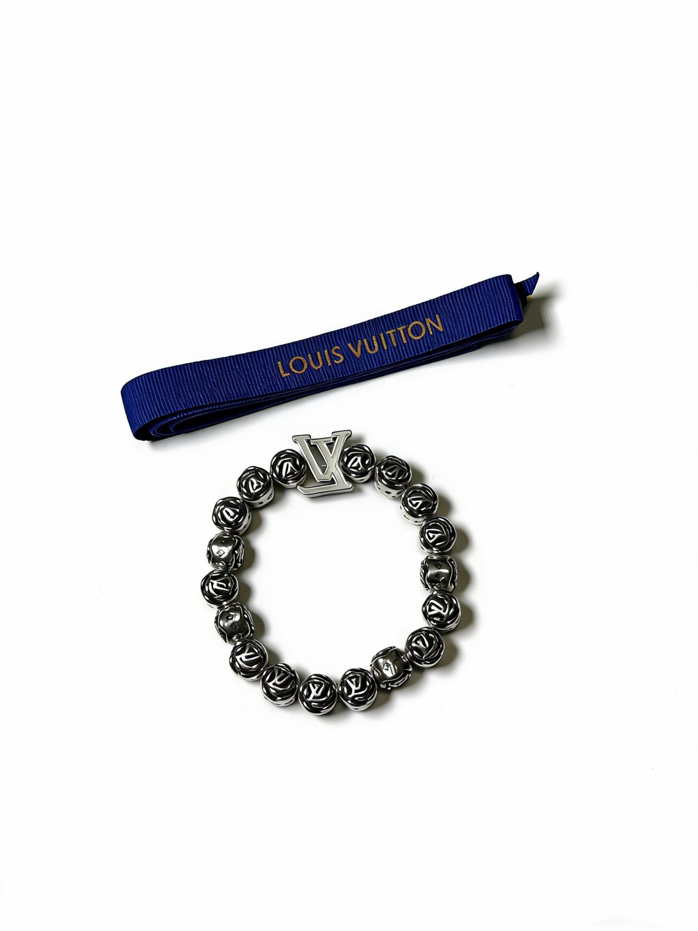 Chain Bracelet in Silver-Tone – Design 017 close-up detail