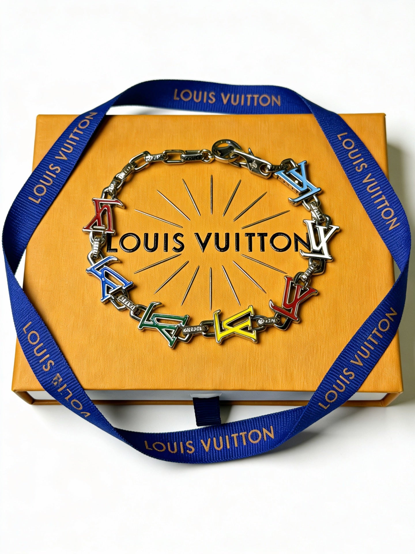 Chain Bracelet in Silver-Tone – Design 015 front product view