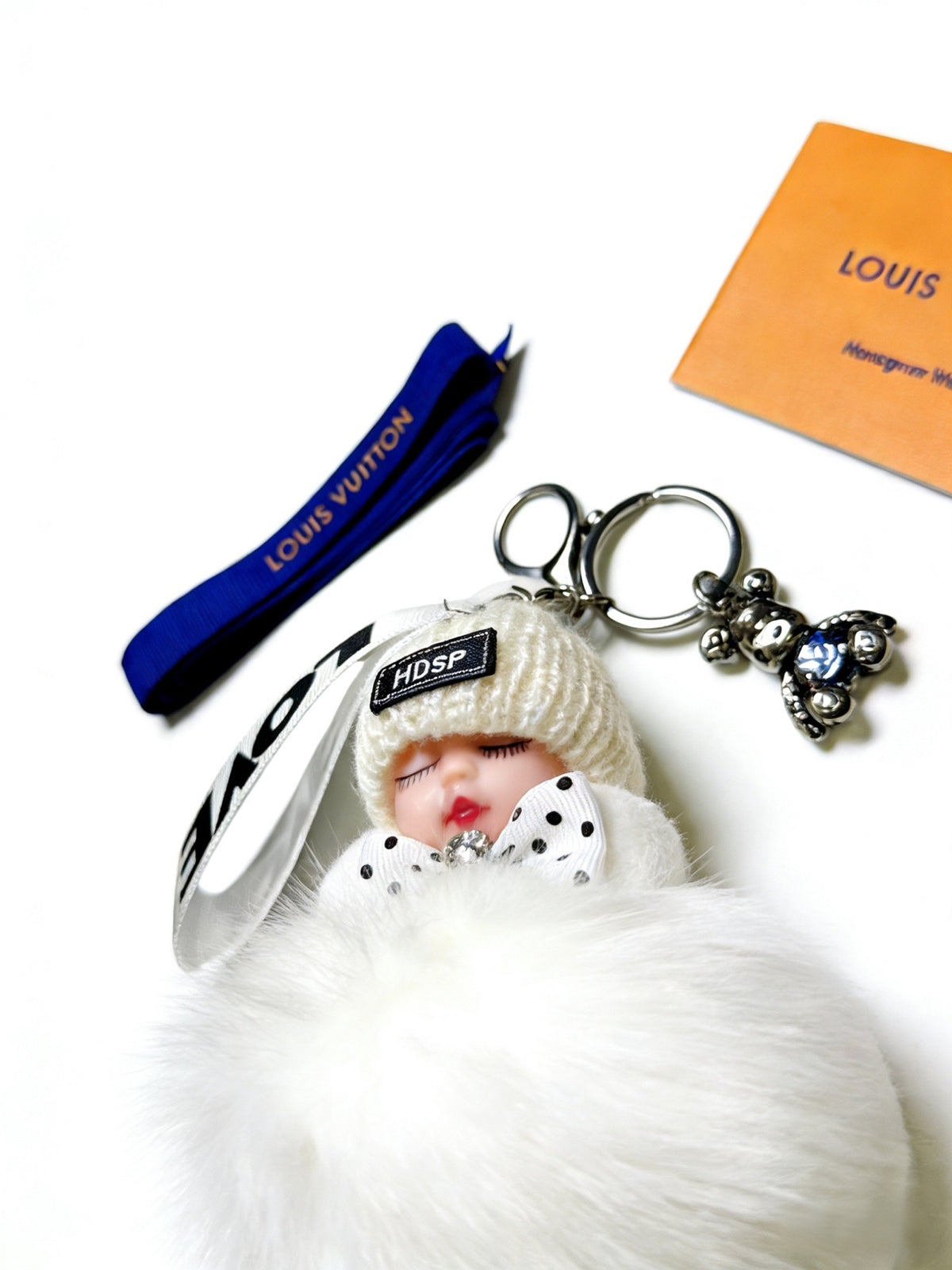 Bag Motif Keychain – Bag Detail – Design 101 front product view
