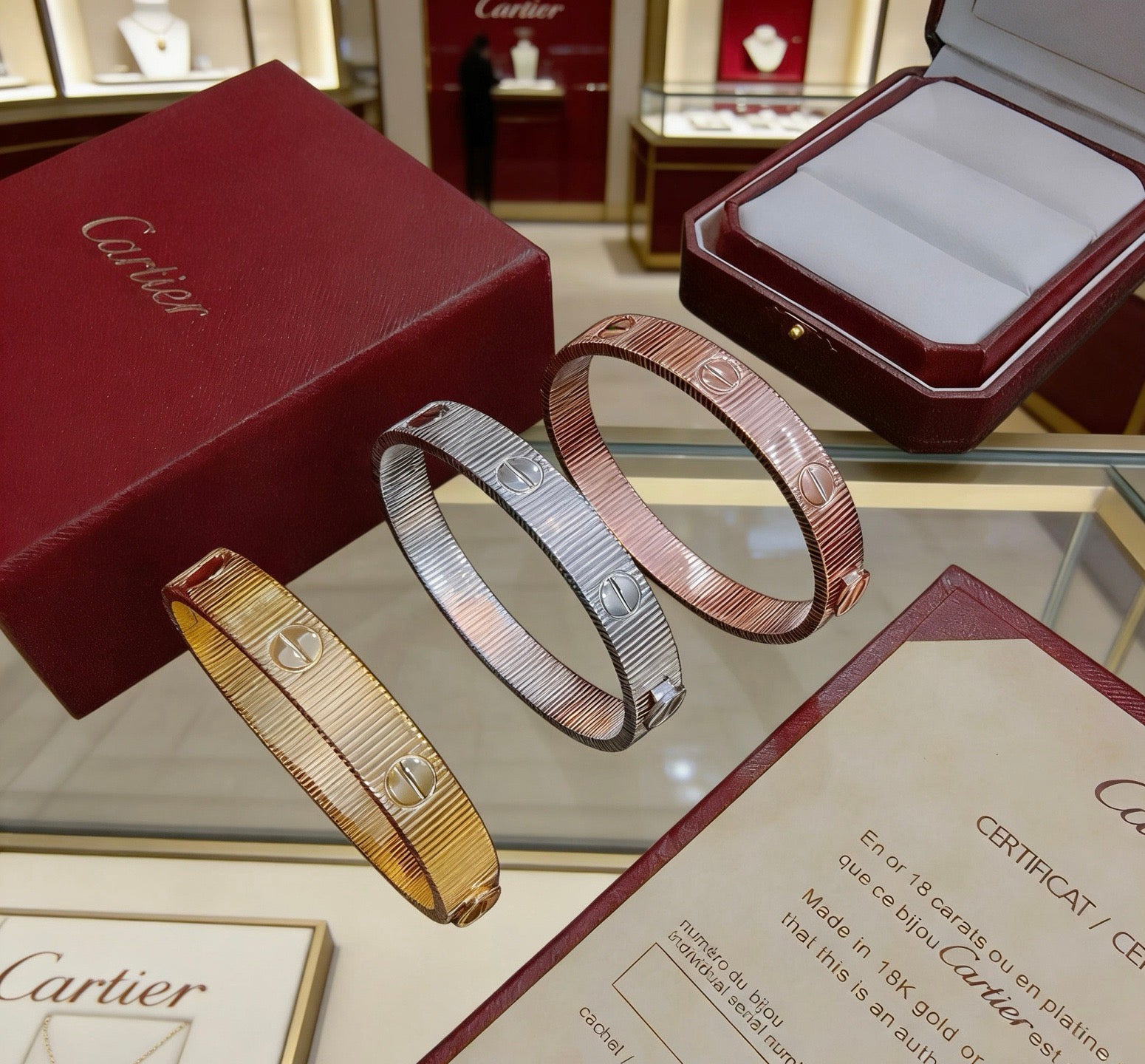 Sculptural Statement Bracelet in Gold-Tone – Design 179 front view