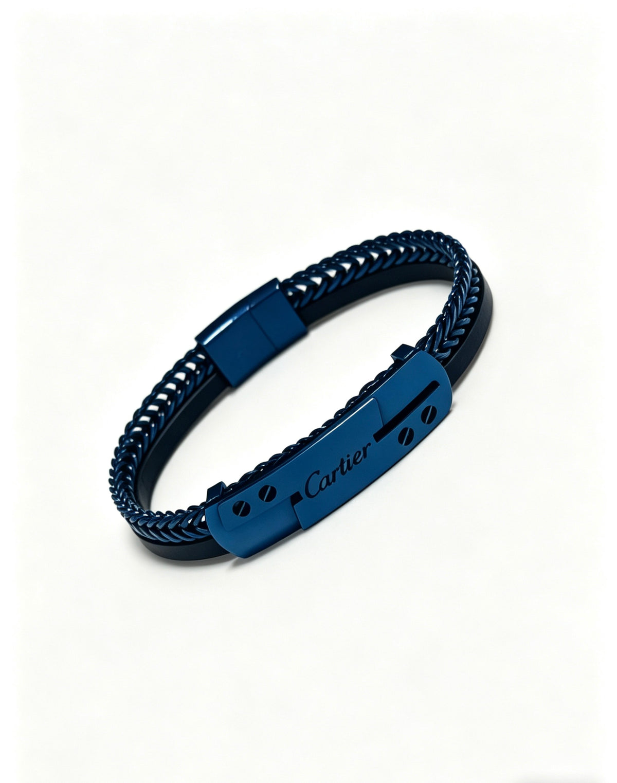 Sculptural Statement Bracelet in Gold-Tone – Design 169 main product view