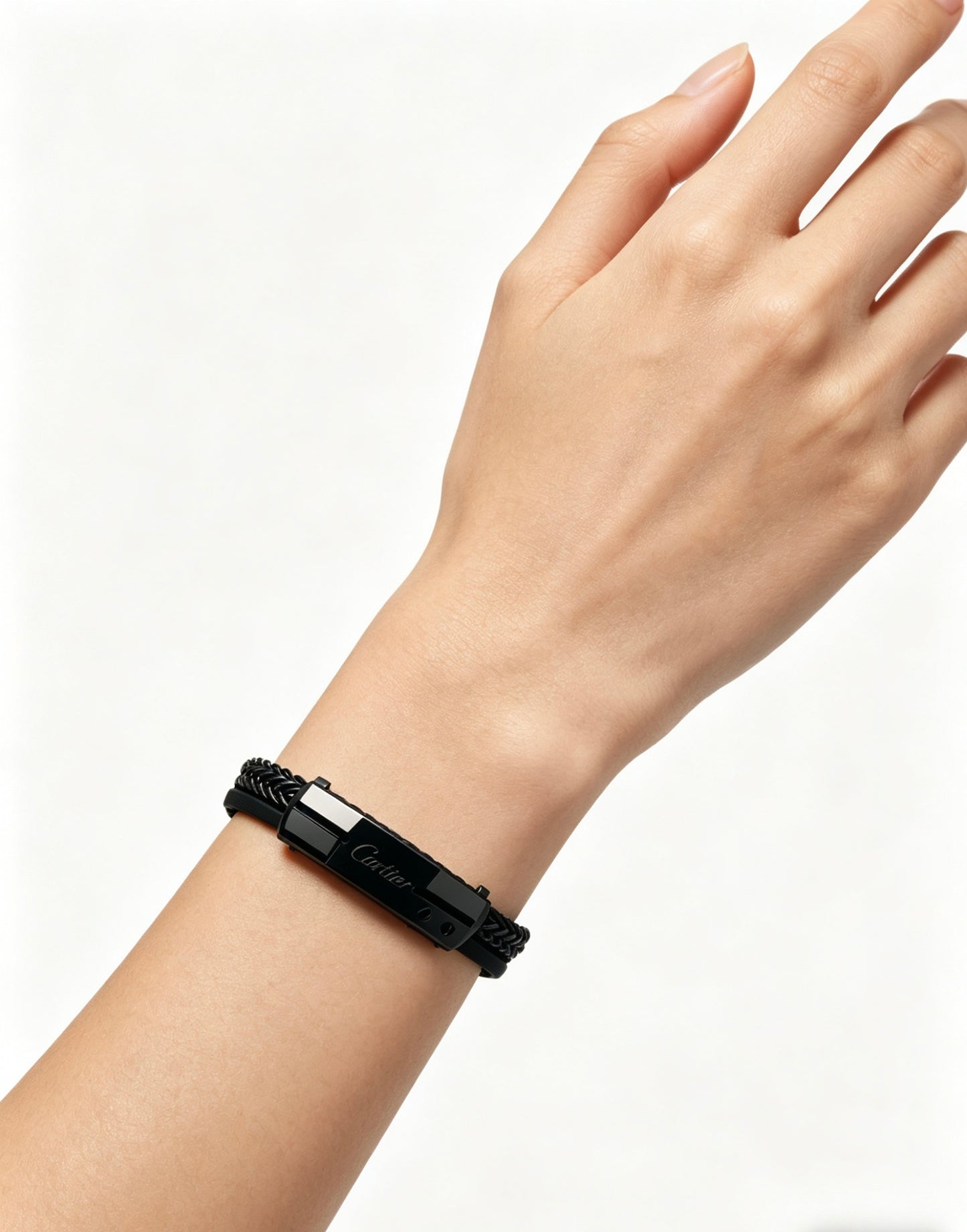 Sculptural Statement Bracelet in Gold-Tone – Design 168 main product view