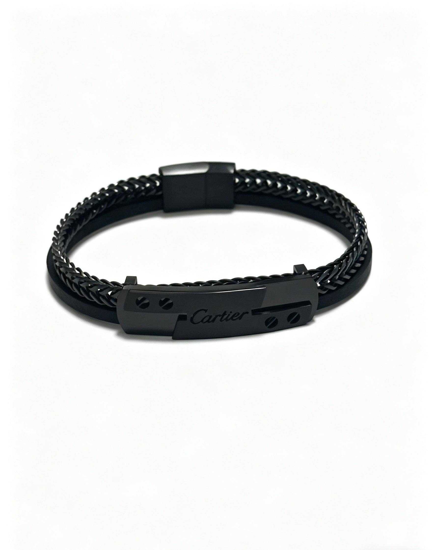 Sculptural Statement Bracelet in Gold-Tone – Design 168 main product view