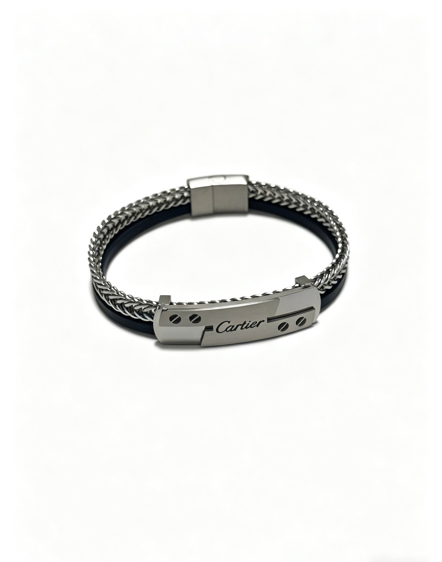 Sculptural Statement Bracelet in Gold-Tone – Design 200 main product view