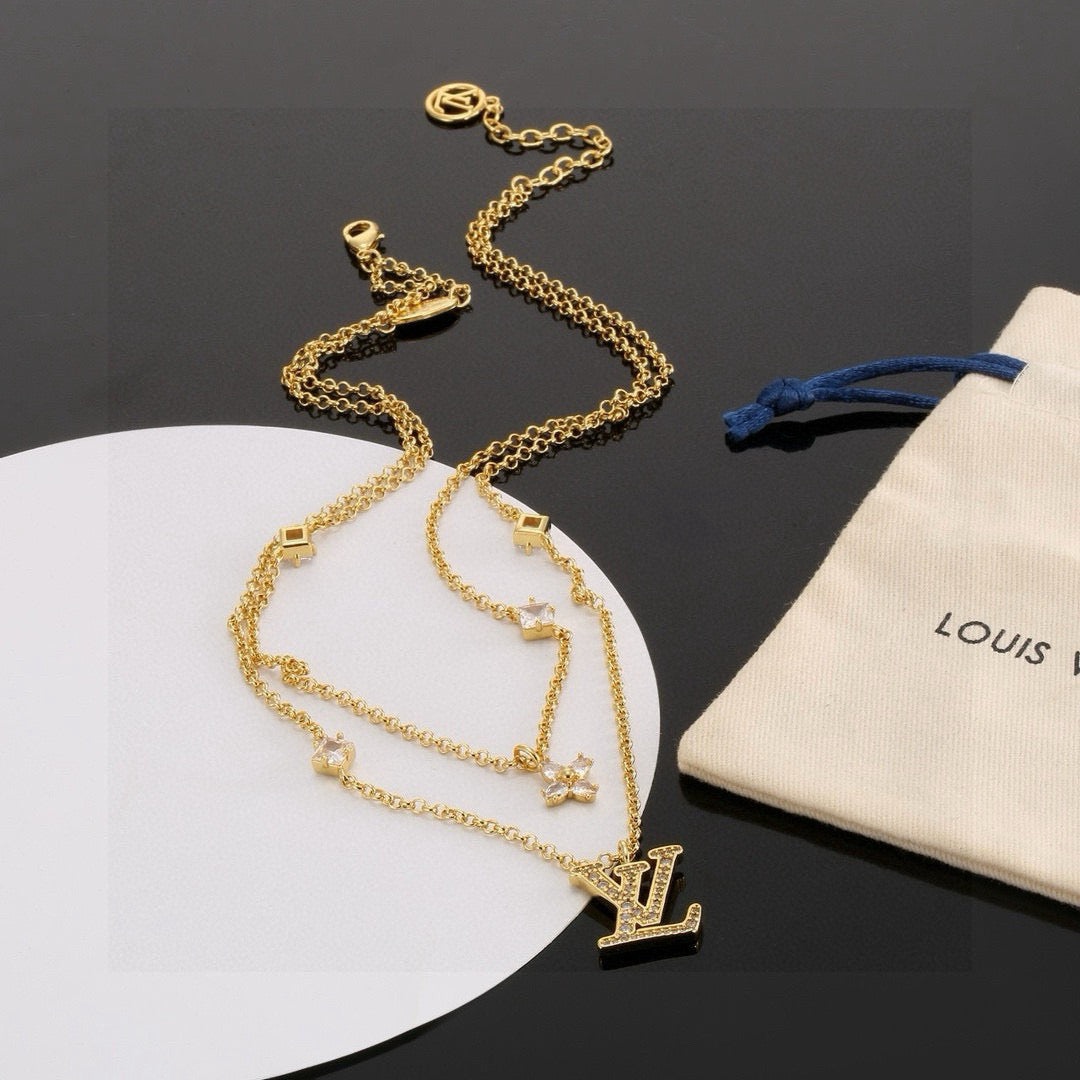 Floral Bracelet in Polished Metal-Tone – Design 001 main product view