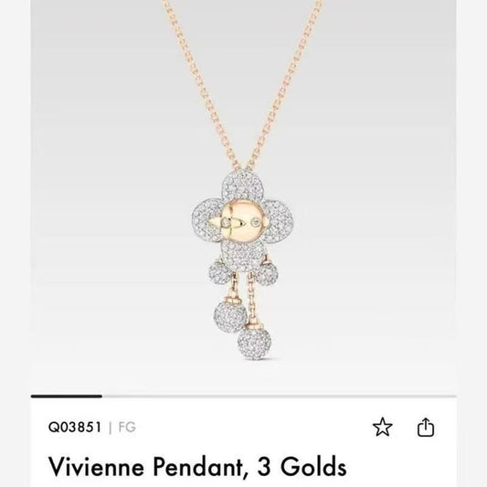 Sunflower Pendant Necklace in Polished Metal-Tone – Sunflower Detail – Design 003 main product view