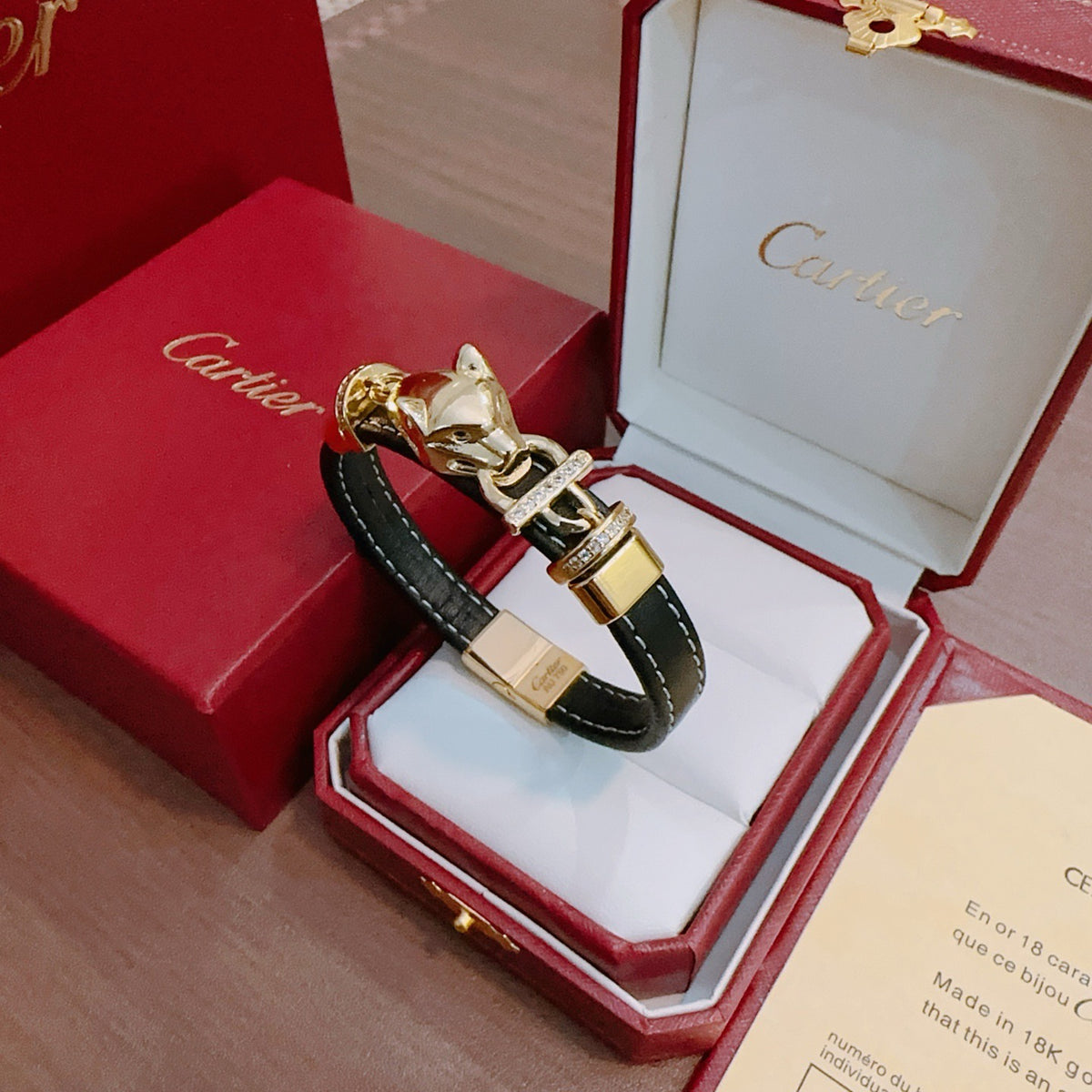 Sculptural Statement Bracelet in Gold-Tone – Design 196 close-up detail