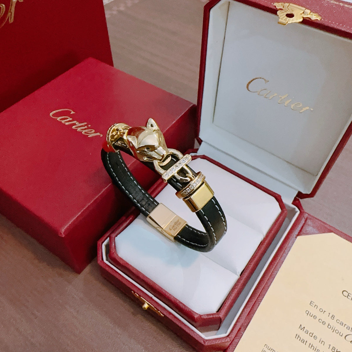 Sculptural Statement Bracelet in Gold-Tone – Design 196 main product view
