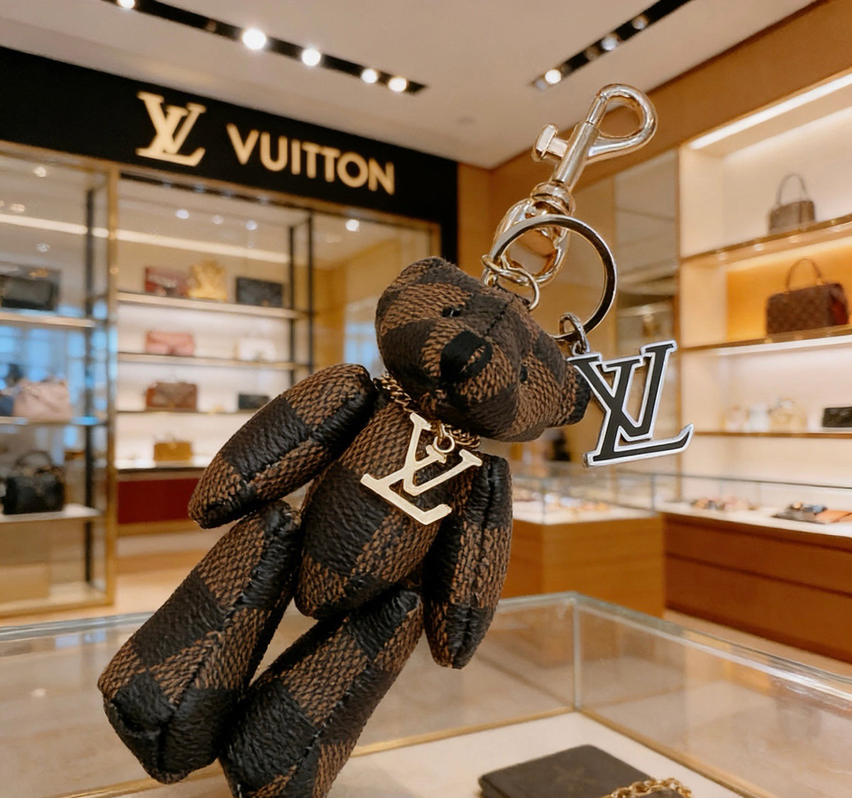 Bag Motif Keychain – Bag Detail – Design 121 front product view