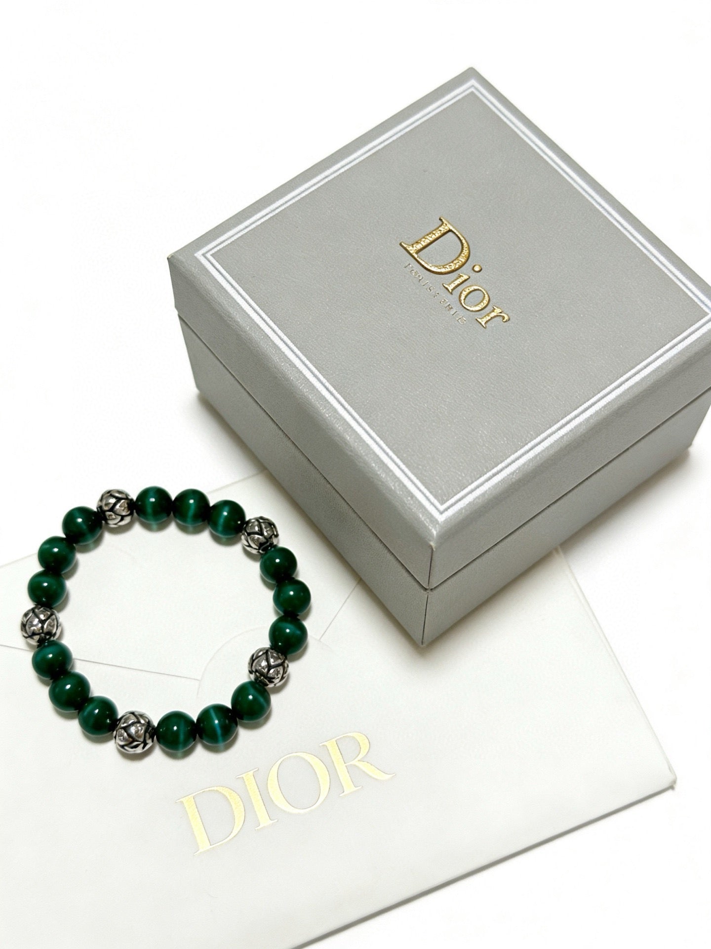 Star Motif Statement Bracelet in Silver-Tone with Vintage-Style Finish – Design 020 styled view