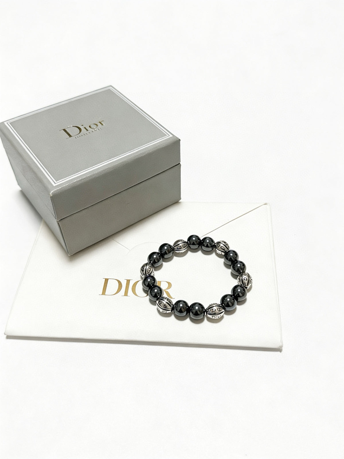 Star Motif Statement Bracelet in Silver-Tone with Vintage-Style Finish – Design 014 main product view