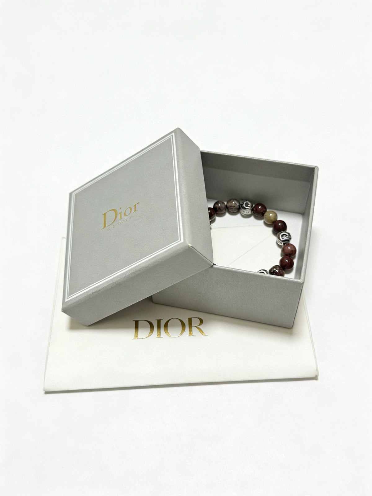 Star Motif Statement Bracelet in Silver-Tone with Vintage-Style Finish – Design 012 styled view