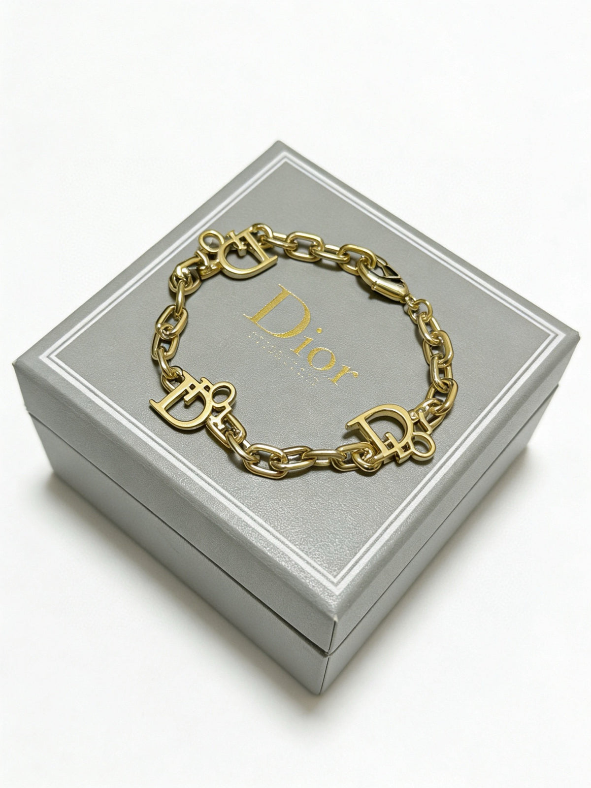 Star Motif Pendant Necklace in Silver-Tone with Chain Detail – Design 029 styled view