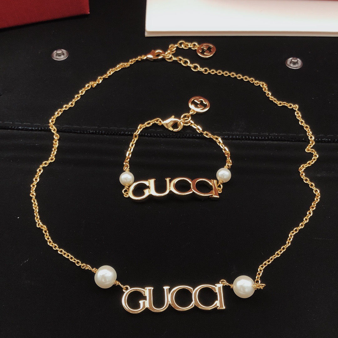 Geometric Emblem Bracelet in Gold-Tone – Design 009 styled product view
