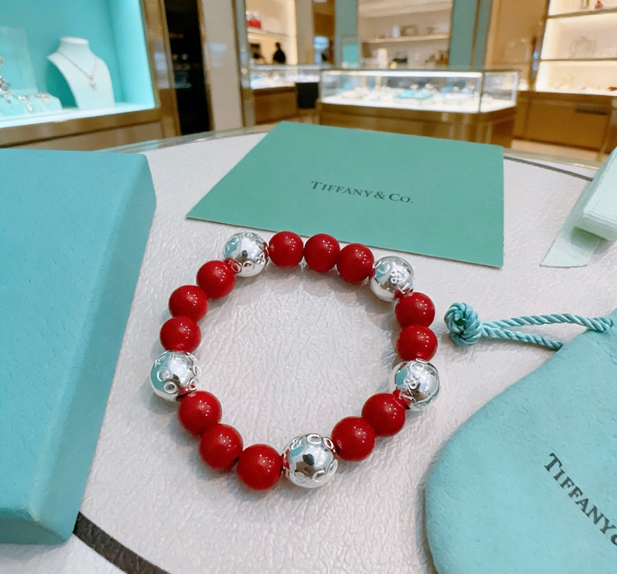Martin Graham bracelet in polished metal-tone – front product view
