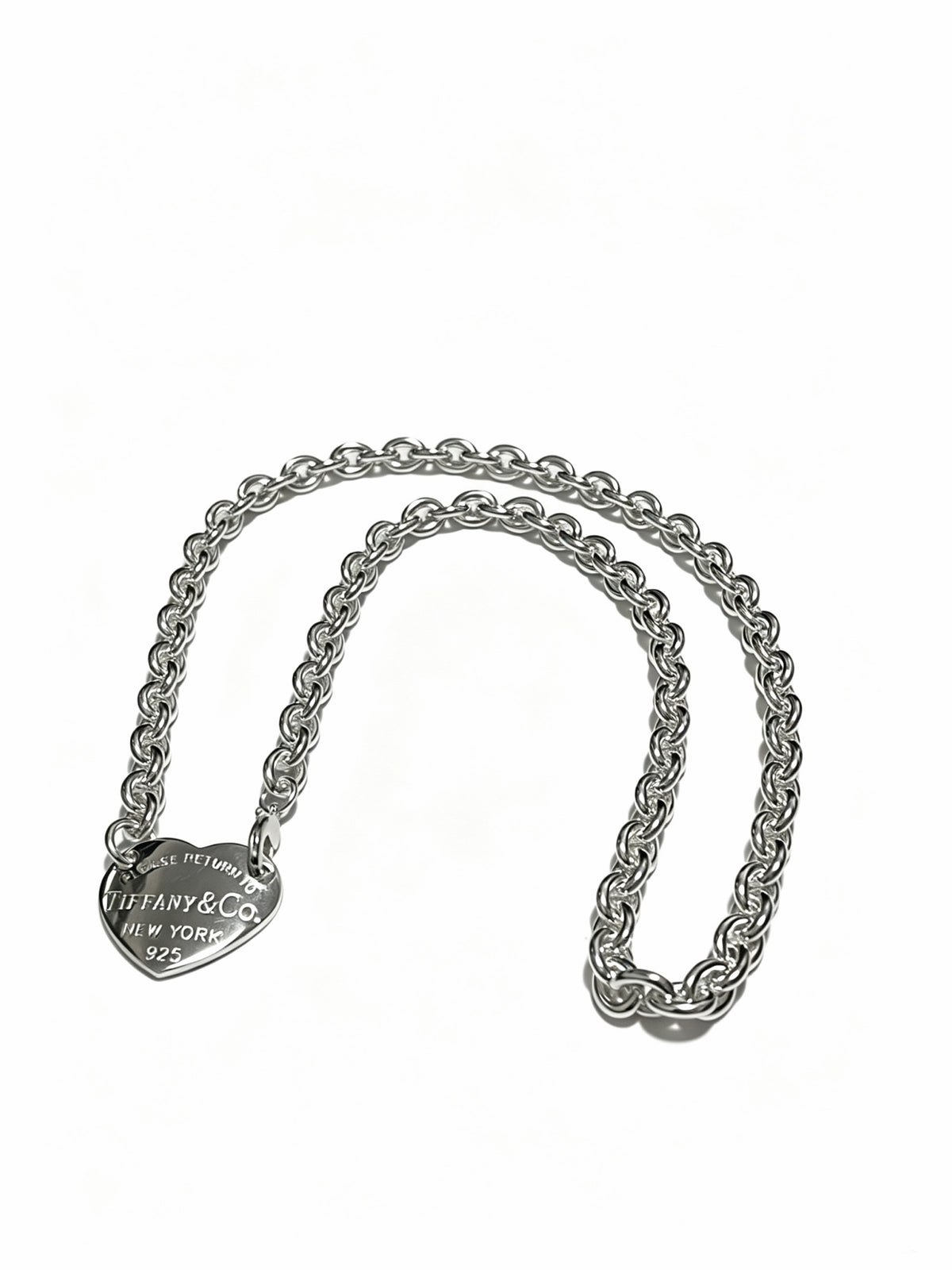 Signature Motif Pendant Necklace in Silver-Tone – Vintage Detail – Design 53 main product view