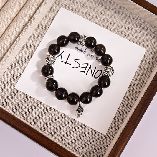 Cross Statement Bracelet in Metal-Tone – Design 22 main product view