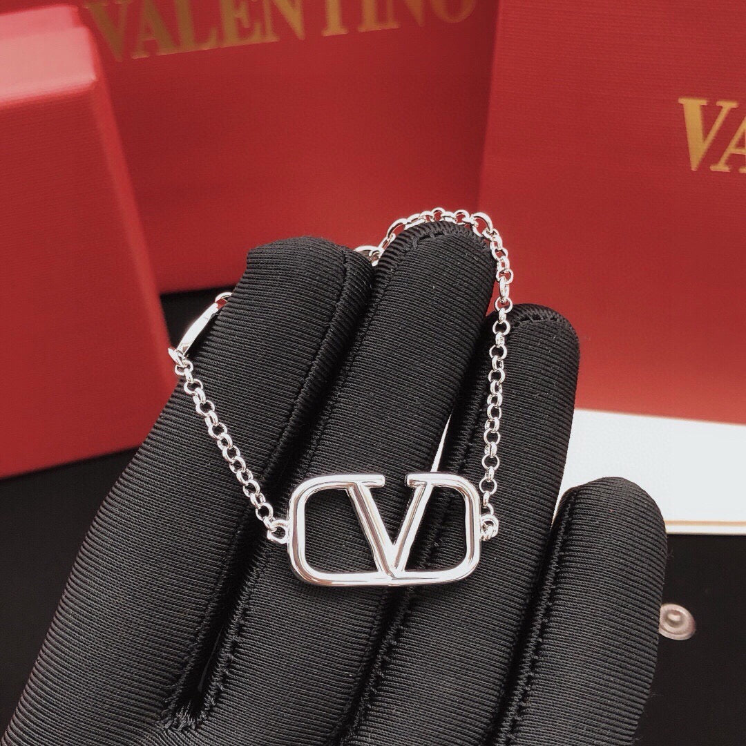 Signature Emblem Bracelet in Gold-Tone – Design 10 front view
