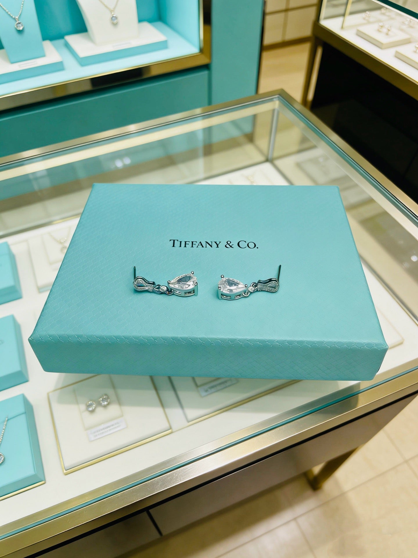 Signature Motif Statement Earrings in Silver-Tone – Vintage Detail – Design 04 main product view