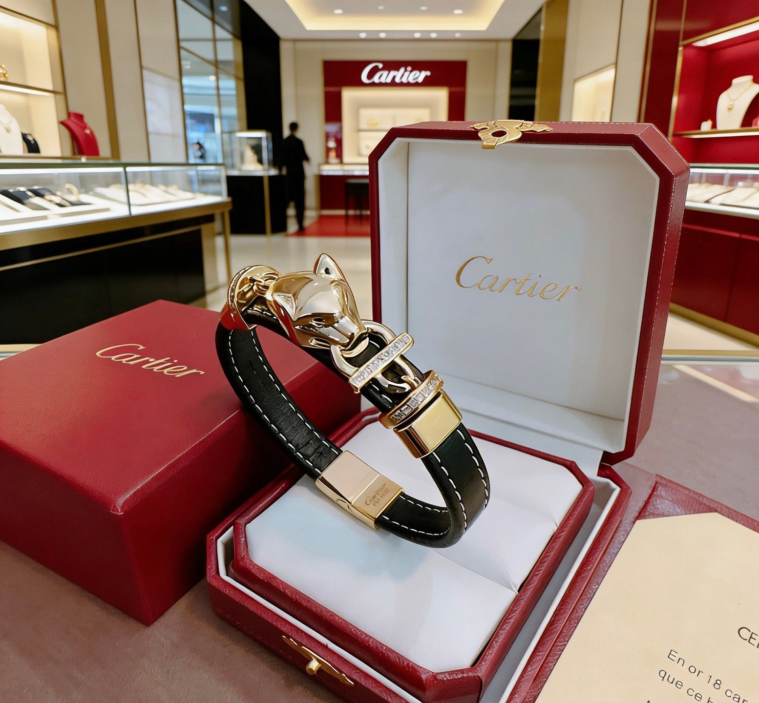 Sculptural Statement Bracelet in Gold-Tone – Design 233 main product view