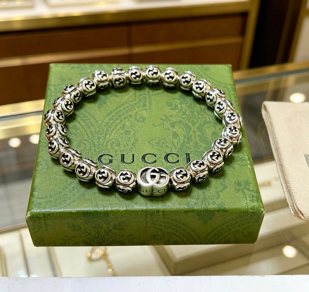 Martin Graham bracelet in polished metal-tone – main product view