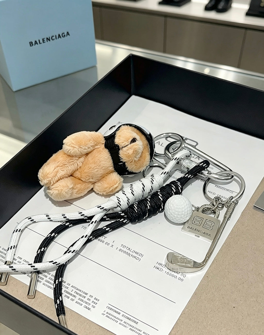 Martin Graham jewelry accessory in polished metal-tone – styled product view