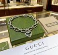 Floral Bracelet in Polished Metal-Tone – Design 007 main product view