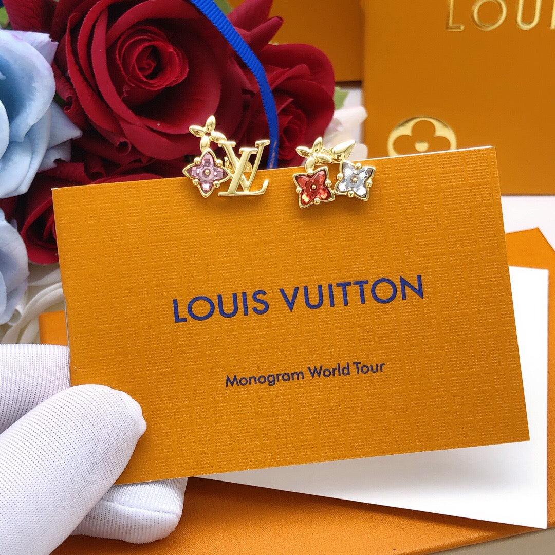 Floral Fashion Accessory – Red Detail front product view