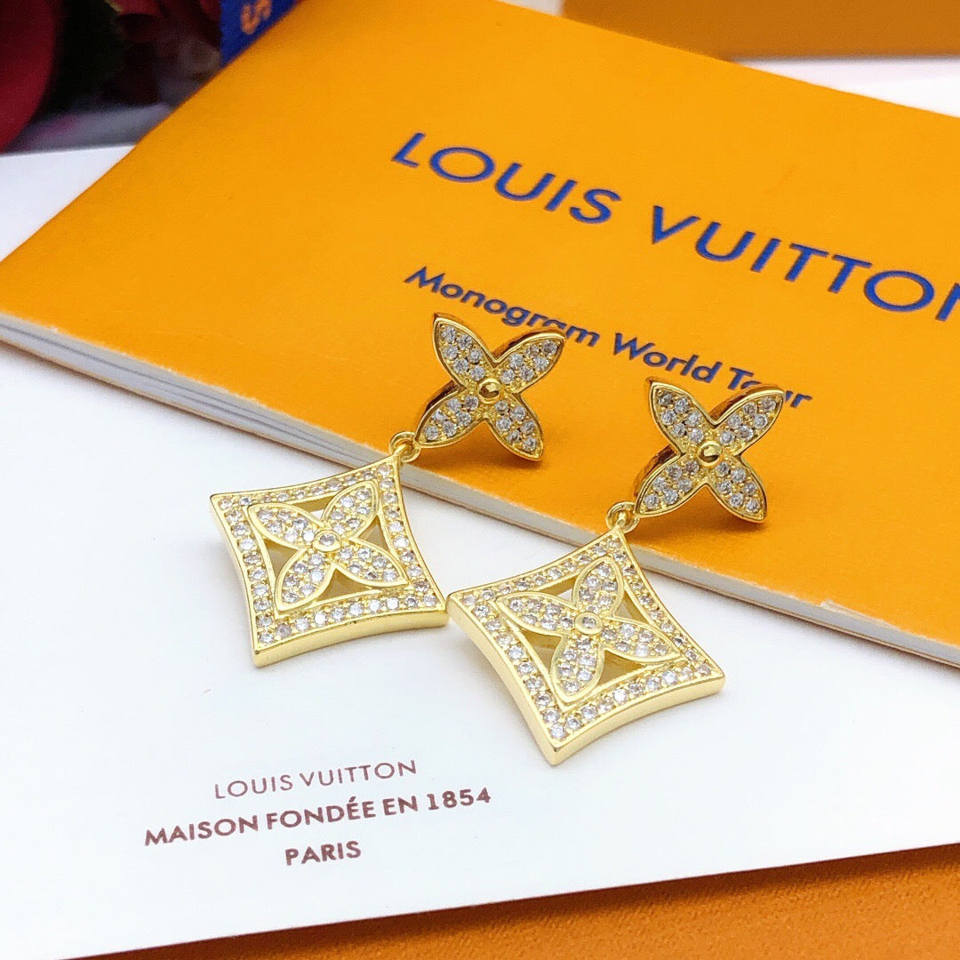 Geometric Emblem Pendant in Gold-Tone main product view