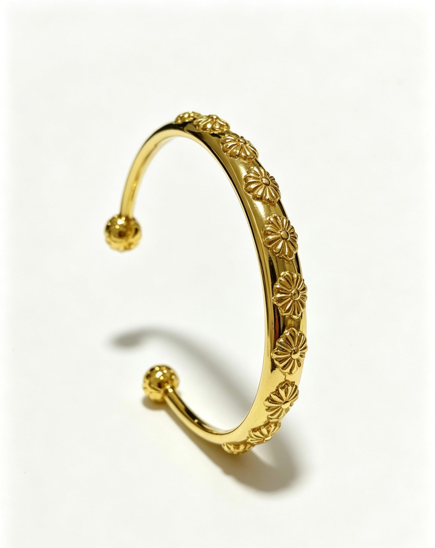 Cross Statement Bracelet in Metal-Tone – Design 02 main product view