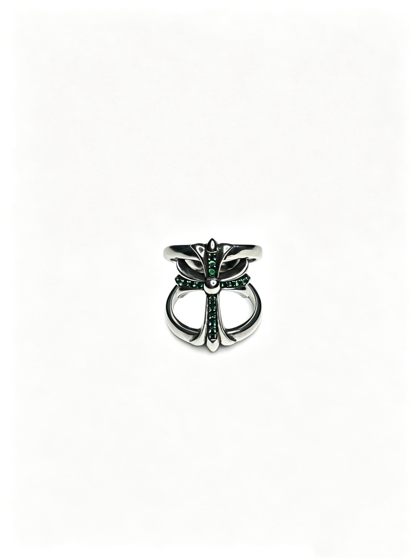 Cross Statement Ring in Metal-Tone – Design 12 main product view