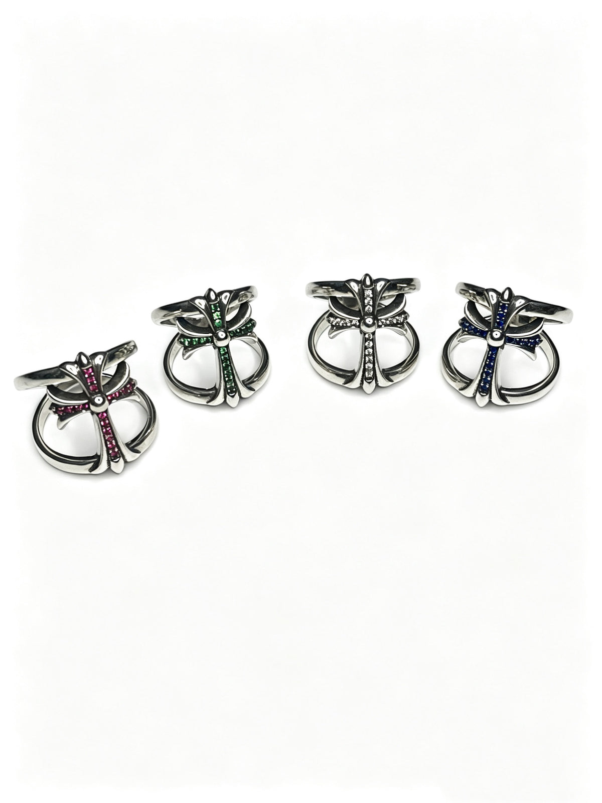 Cross Statement Ring in Metal-Tone – Design 13 main product view