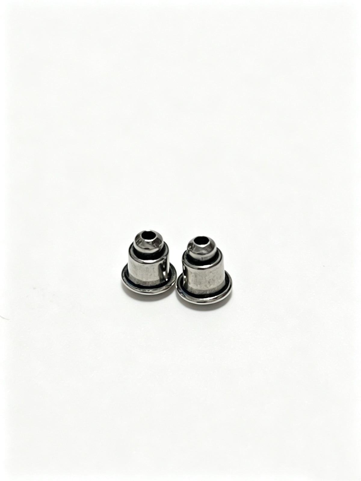 Signature Emblem Statement Earrings in Polished Metal-Tone – Design 022 styled product view