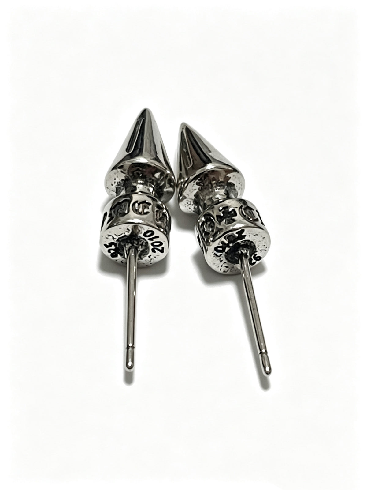 Cross Statement Earrings in Metal-Tone – Design 12 close-up detail