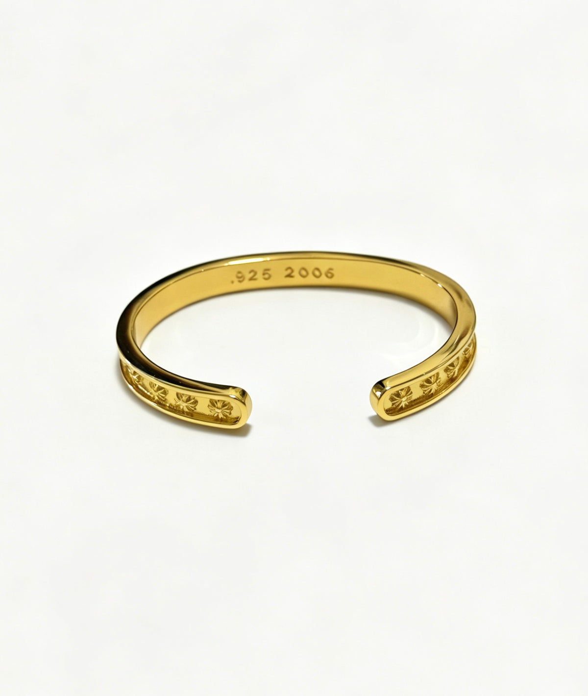 Cross Statement Bracelet in Metal-Tone – Design 09 main product view