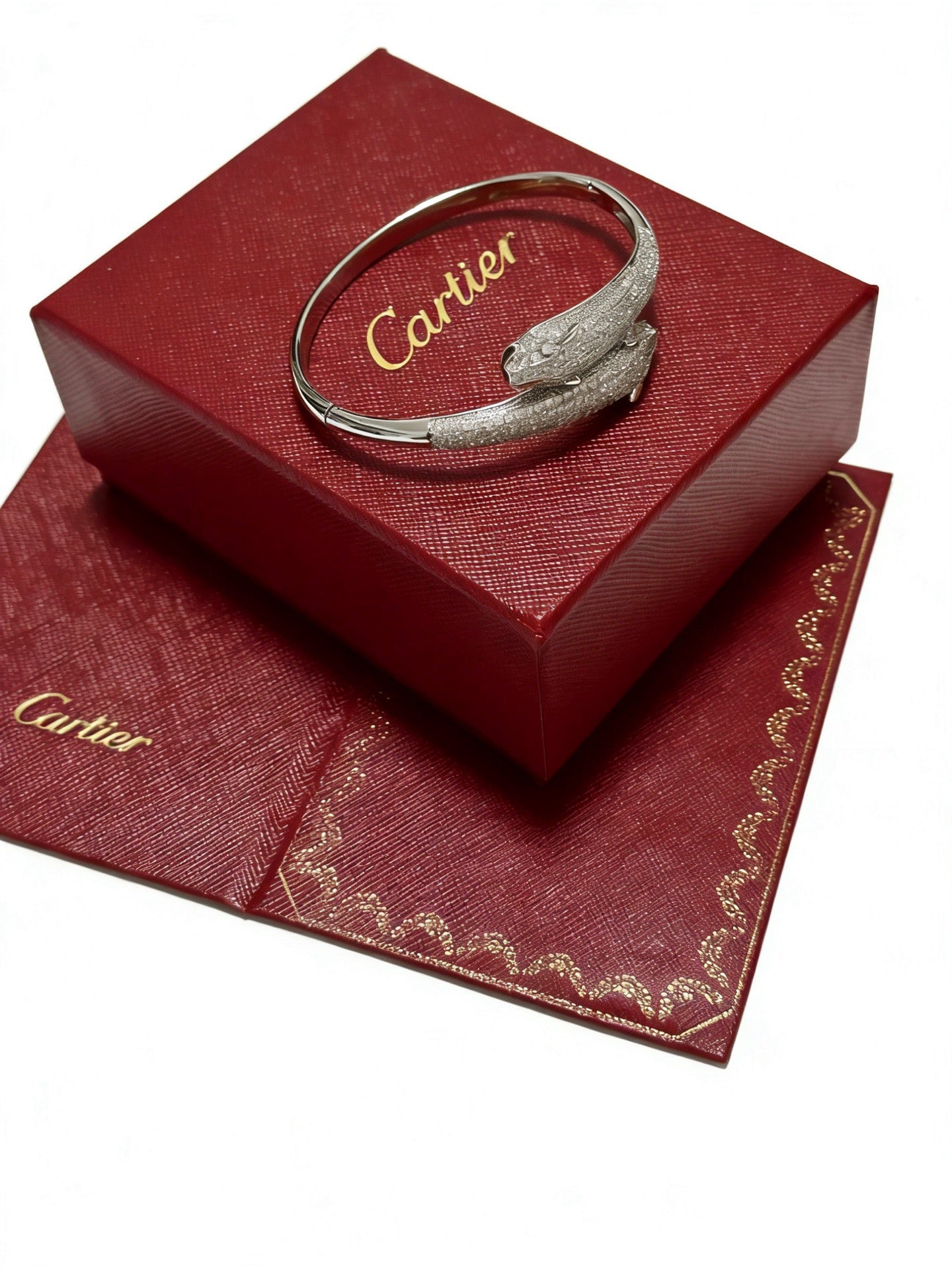 Sculptural Statement Bracelet in Gold-Tone – Design 44 main product view
