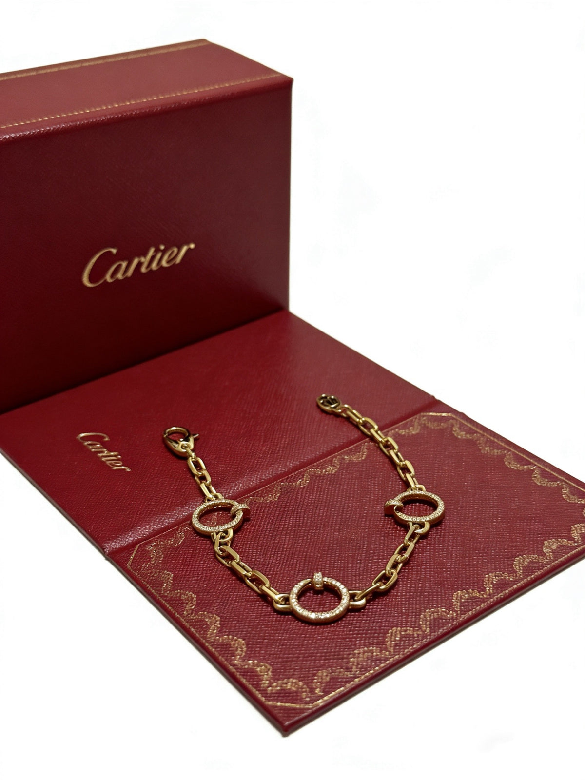 Sculptural Statement Bracelet in Gold-Tone – Design 43 main product view
