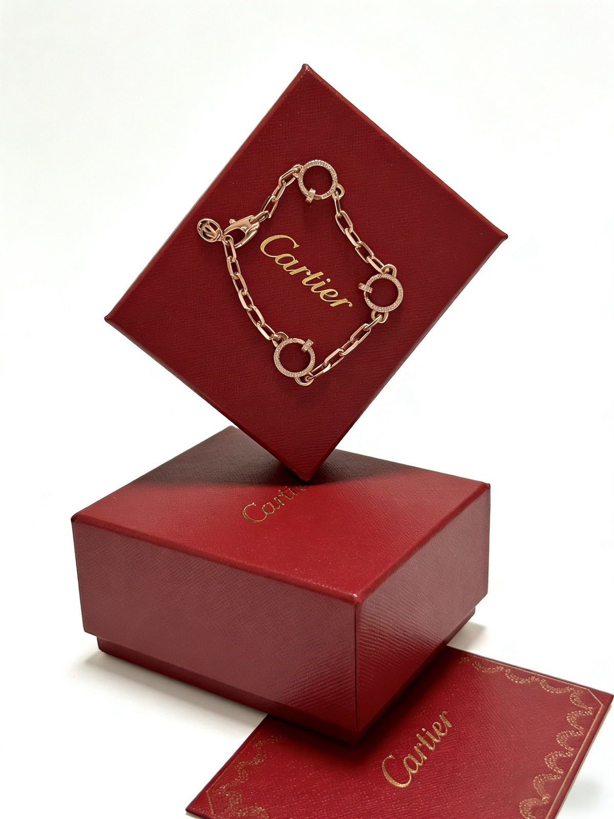 Sculptural Statement Bracelet in Gold-Tone – Design 42 close-up detail