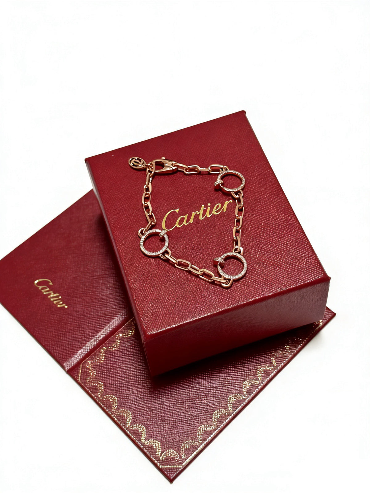 Sculptural Statement Bracelet in Gold-Tone – Design 42 main product view