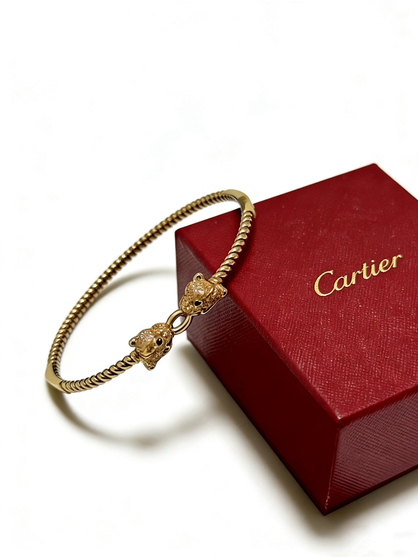 Sculptural Statement Bracelet in Gold-Tone – Design 40 styled view