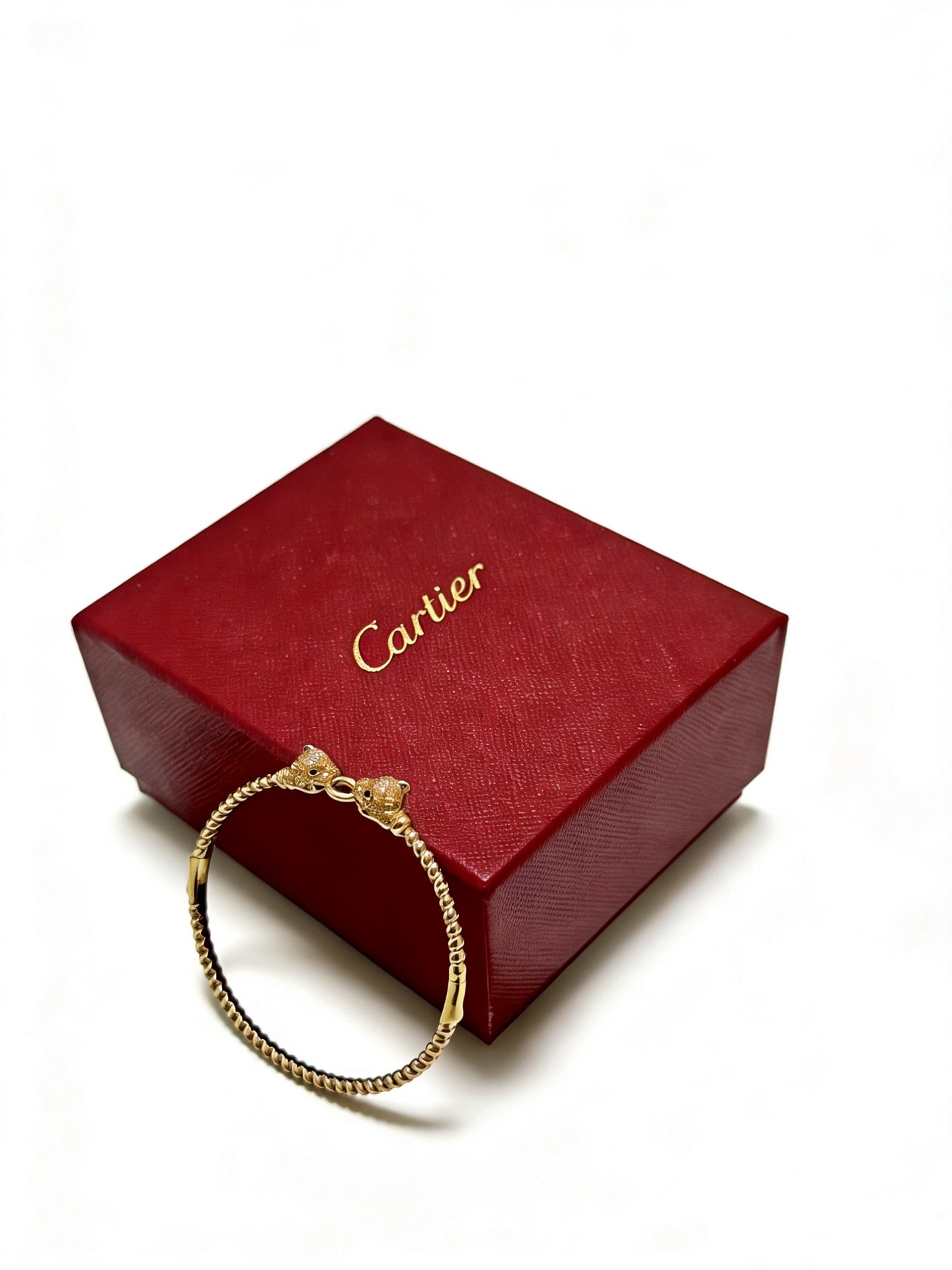 Sculptural Statement Bracelet in Gold-Tone – Design 40 main product view