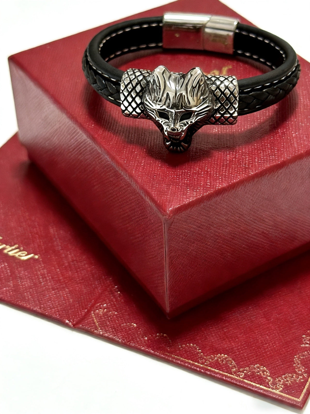 Sculptural Statement Bracelet in Gold-Tone – Design 37 styled view