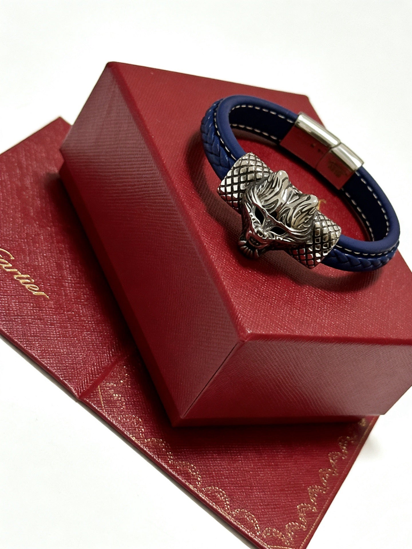 Sculptural Statement Bracelet in Gold-Tone – Design 36 styled view